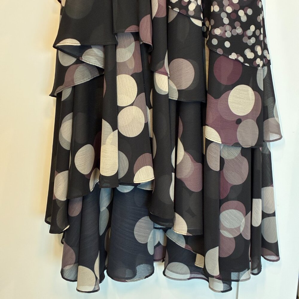 MISA Los Angeles Eliana Polka Dot Halter Midi Dress - Picture 5 of 15